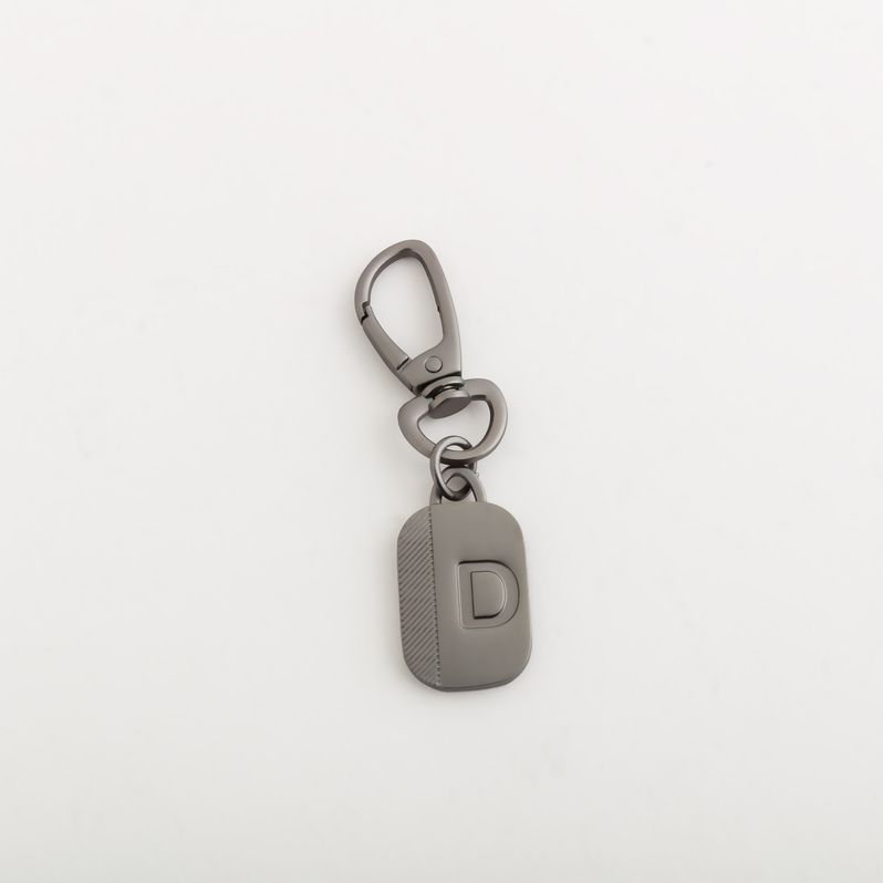 Charm lettera D - Men's letter pendant