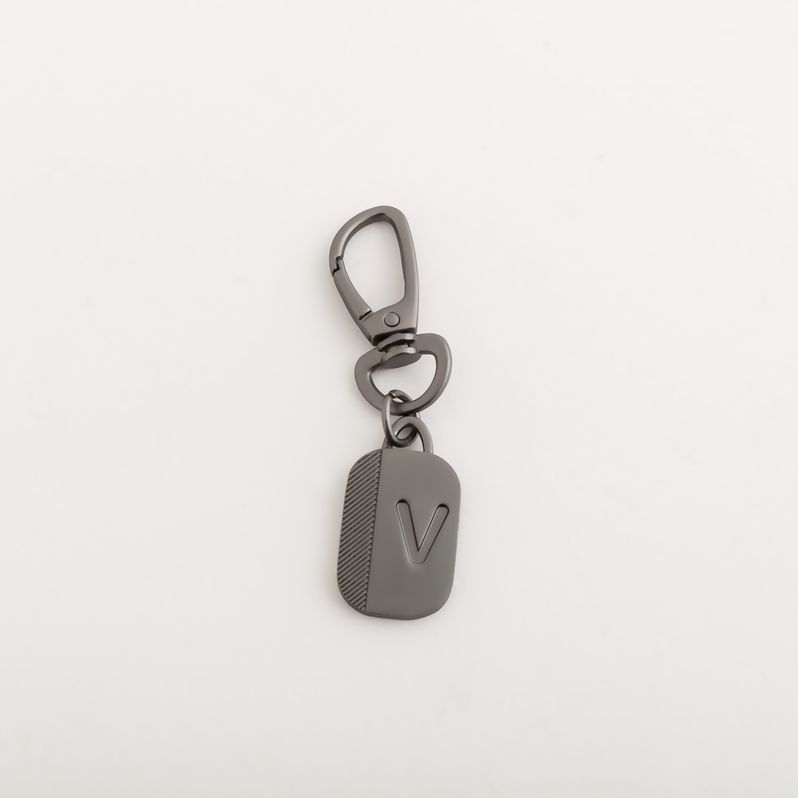 Charm lettera V - Men's letter pendant
