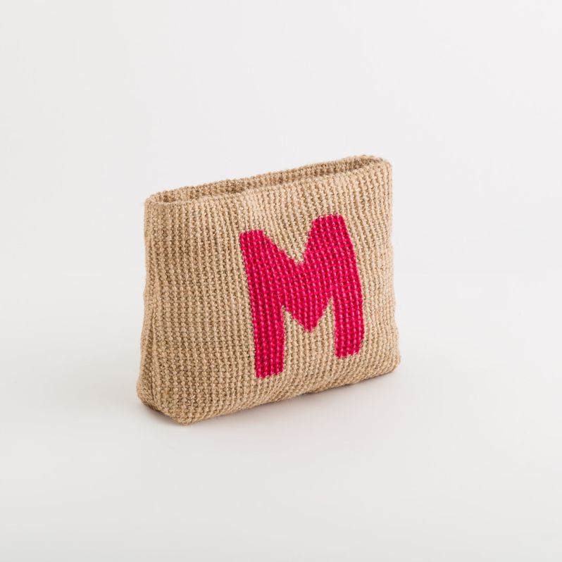 Letter M toiletry bag - Zante Beauty