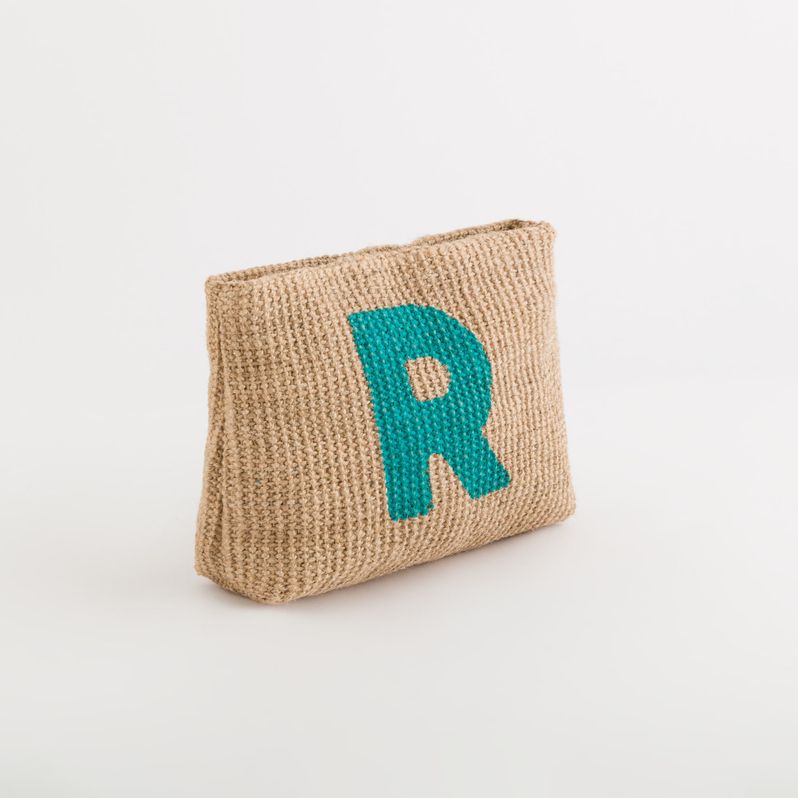 Kosmetiktasche mit dem Buchstaben R - Zante Beauty
