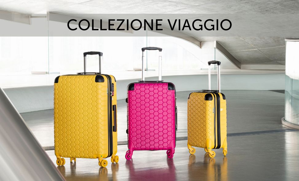 Linea Viaggio: Trolley, valigie e borsoni